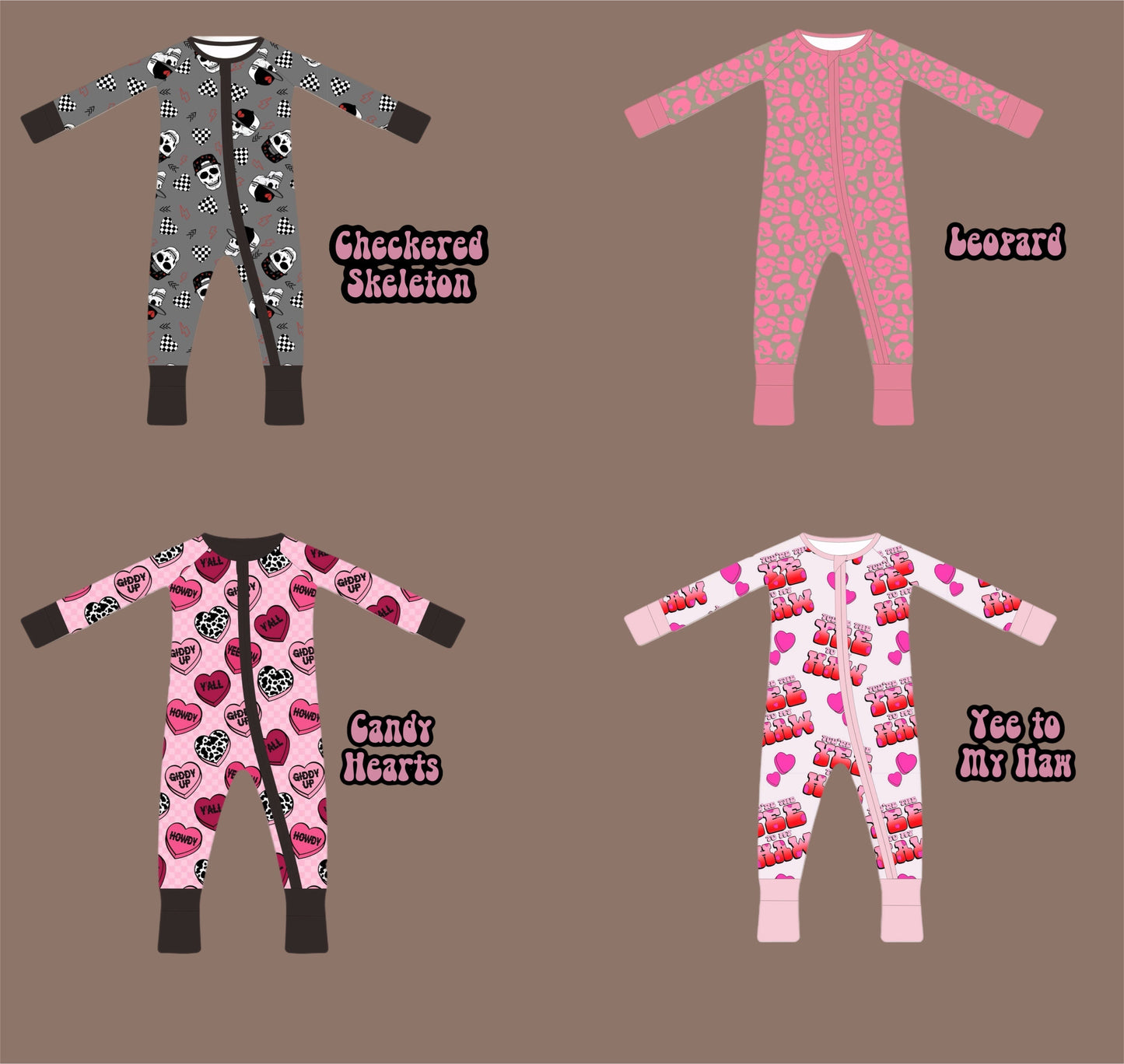 Bamboo Jammie Zip RTS