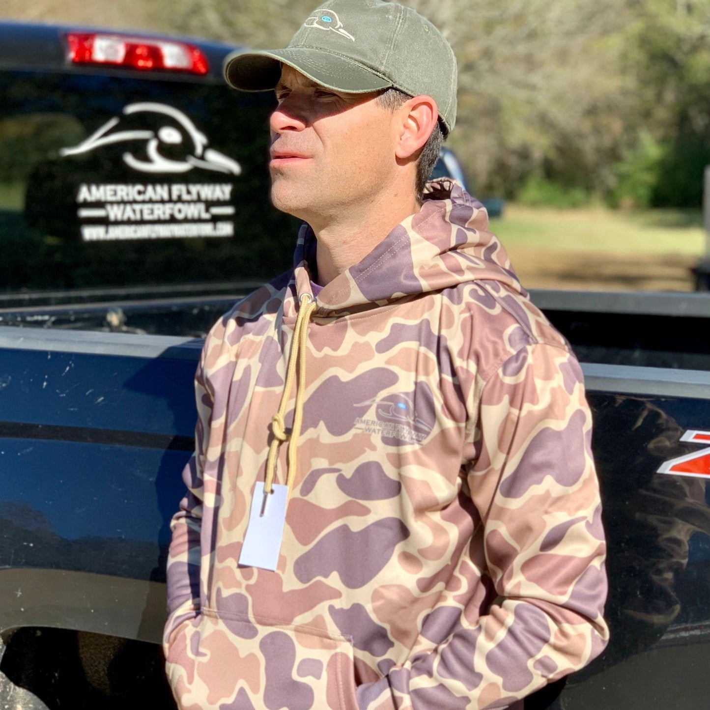 AF Waterfowl Old School Performance Hoodie