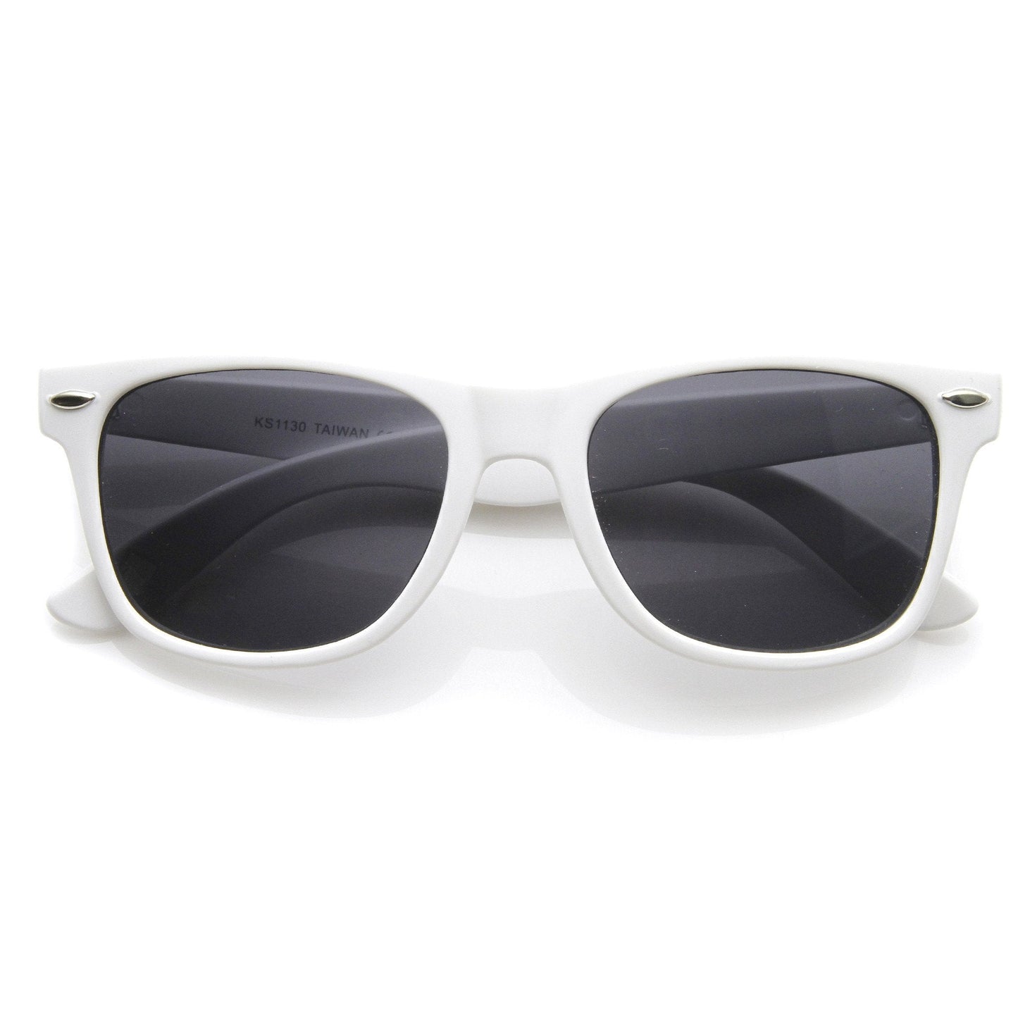 Retro Classic Colorized Horned Rim Sunglasses 2395