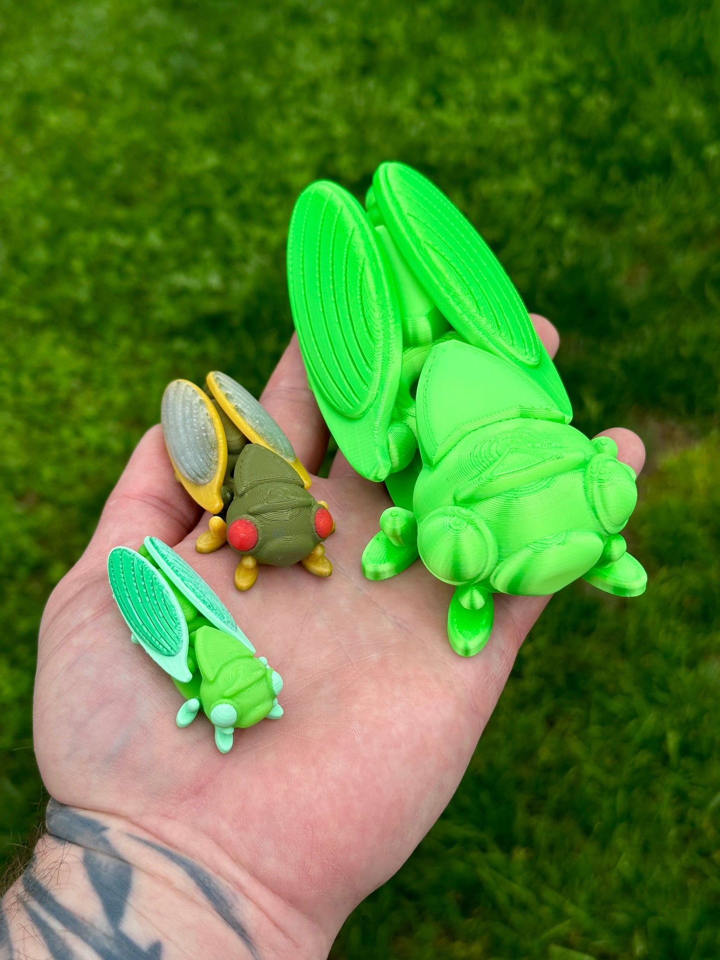 Cicada Keychain