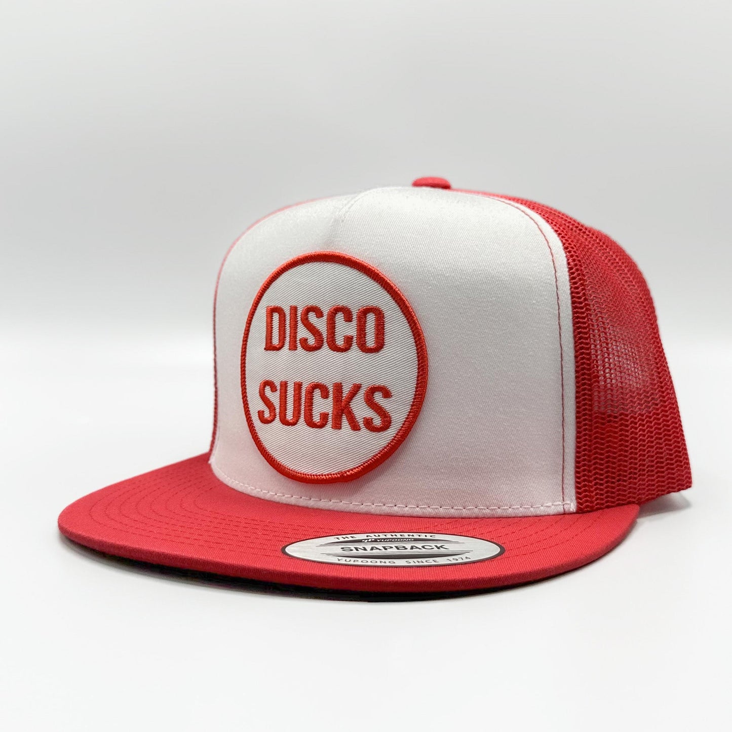 Disco Sucks Funny 70's Trucker Hat