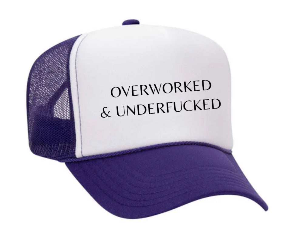 Overworked Trucker Hat