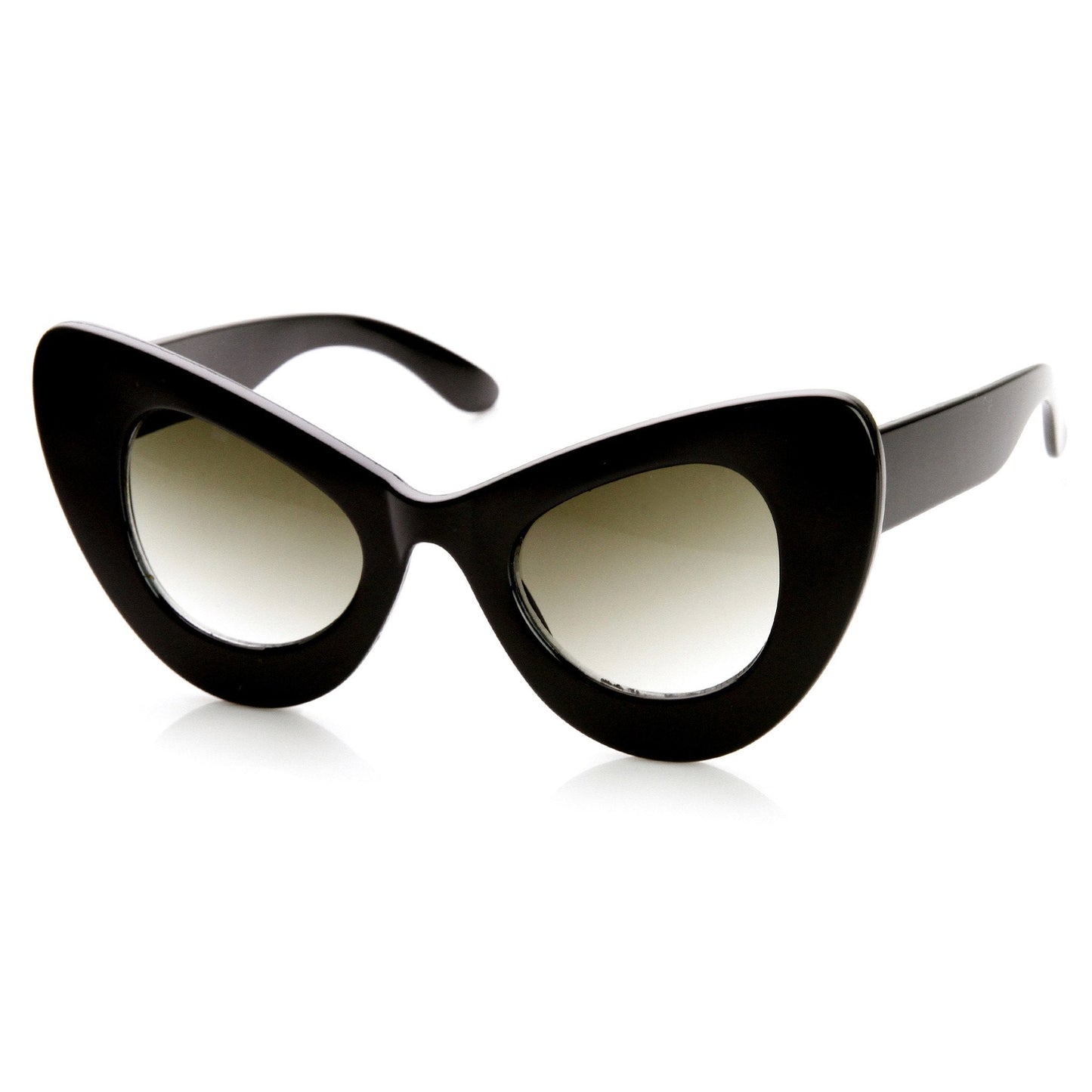 Retro Mod Super Trendy Women's Fashion Cat Eye Sunglasses 9233