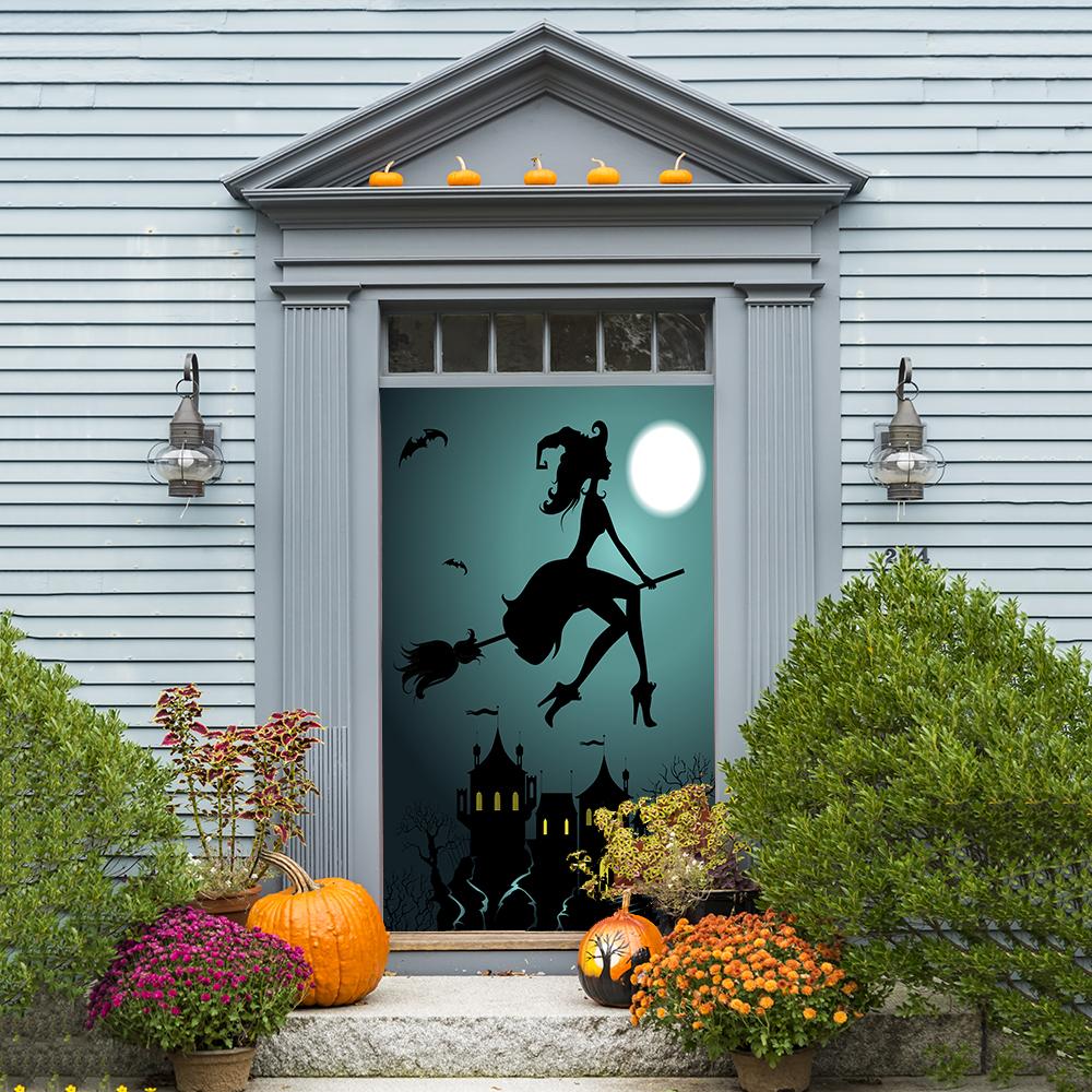 Halloween Witch Door Decoration