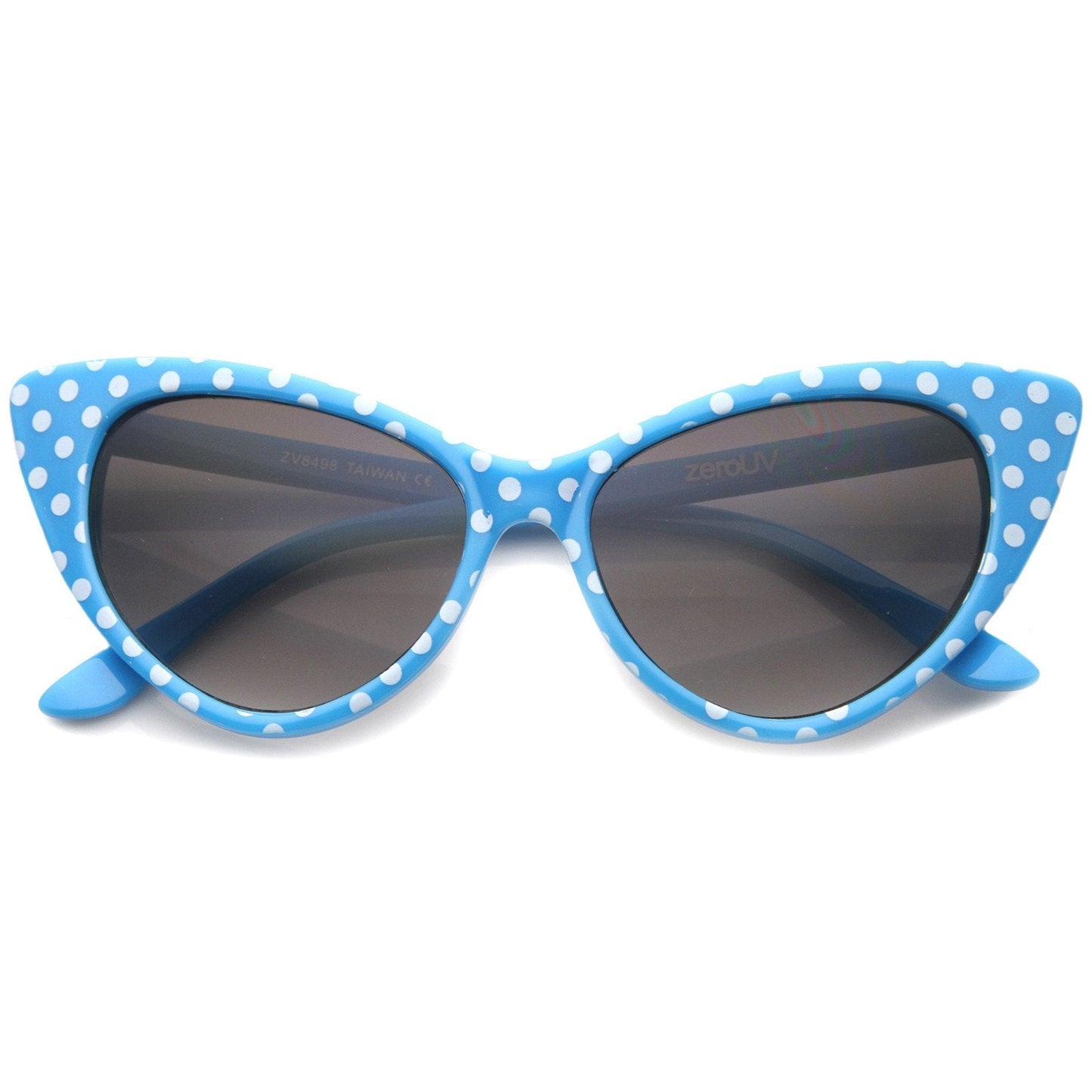 Retro 1950's Polka Dot Cat Eye Fashion Sunglasses 8498