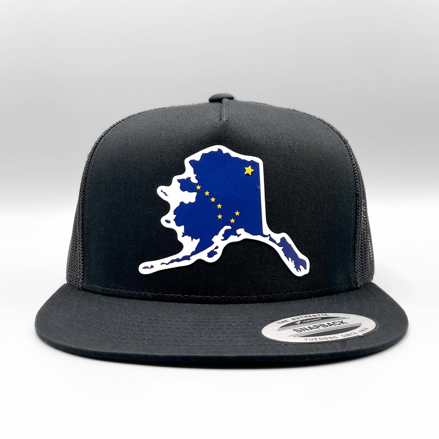 Alaska State Flag Retro Trucker