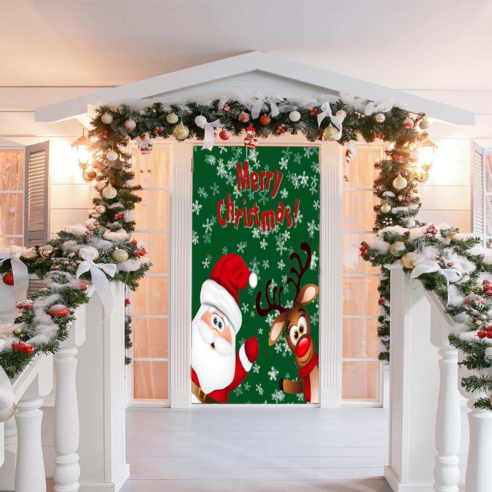 Santa Claus Door Cover