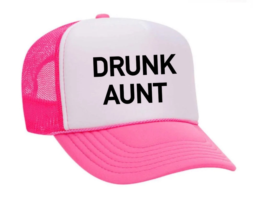 Drunk Aunt Trucker Hat