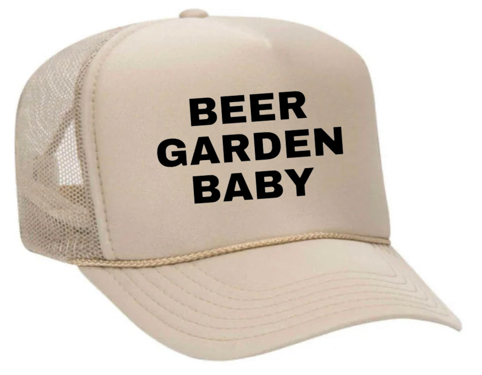 Beer Garden Baby Trucker Hat