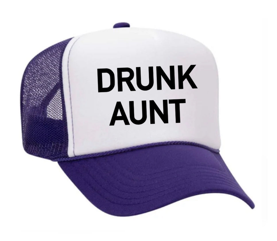 Drunk Aunt Trucker Hat