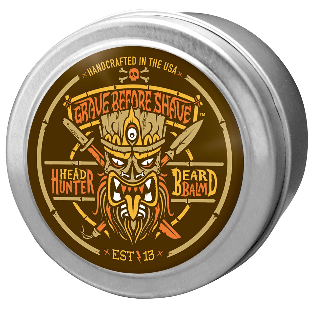 4 OZ. BIG TINS GRAVE BEFORE SHAVE BEARD™  BALM