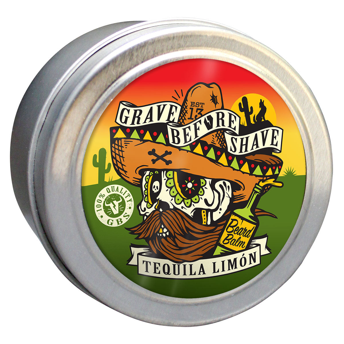 4 OZ. BIG TINS GRAVE BEFORE SHAVE BEARD™  BALM