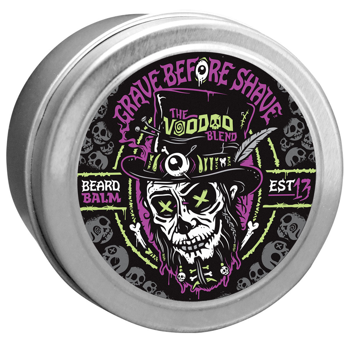 4 OZ. BIG TINS GRAVE BEFORE SHAVE BEARD™  BALM