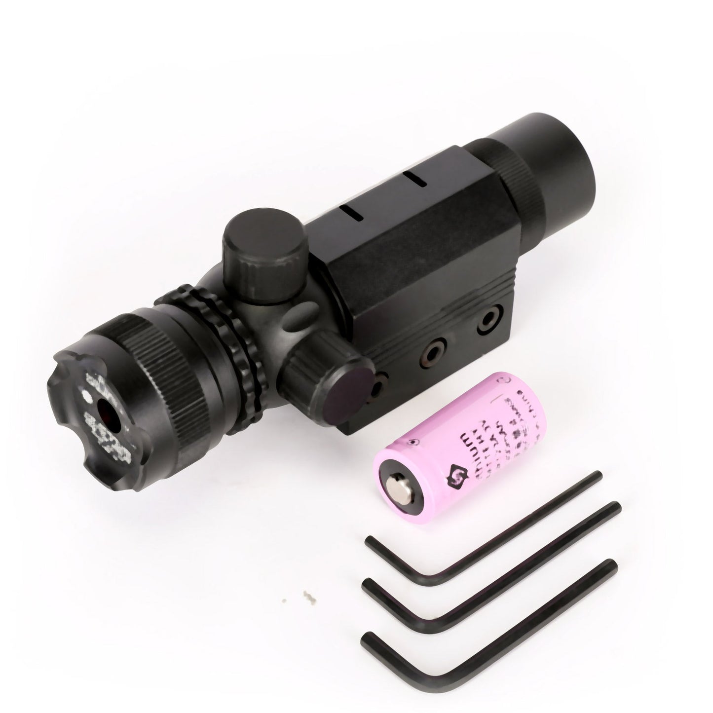 4-in-1 Rifle Scope Combo, 4-16*50mm Rangefinder Scope, Green Laser, Red Dot Sight, Boresighter