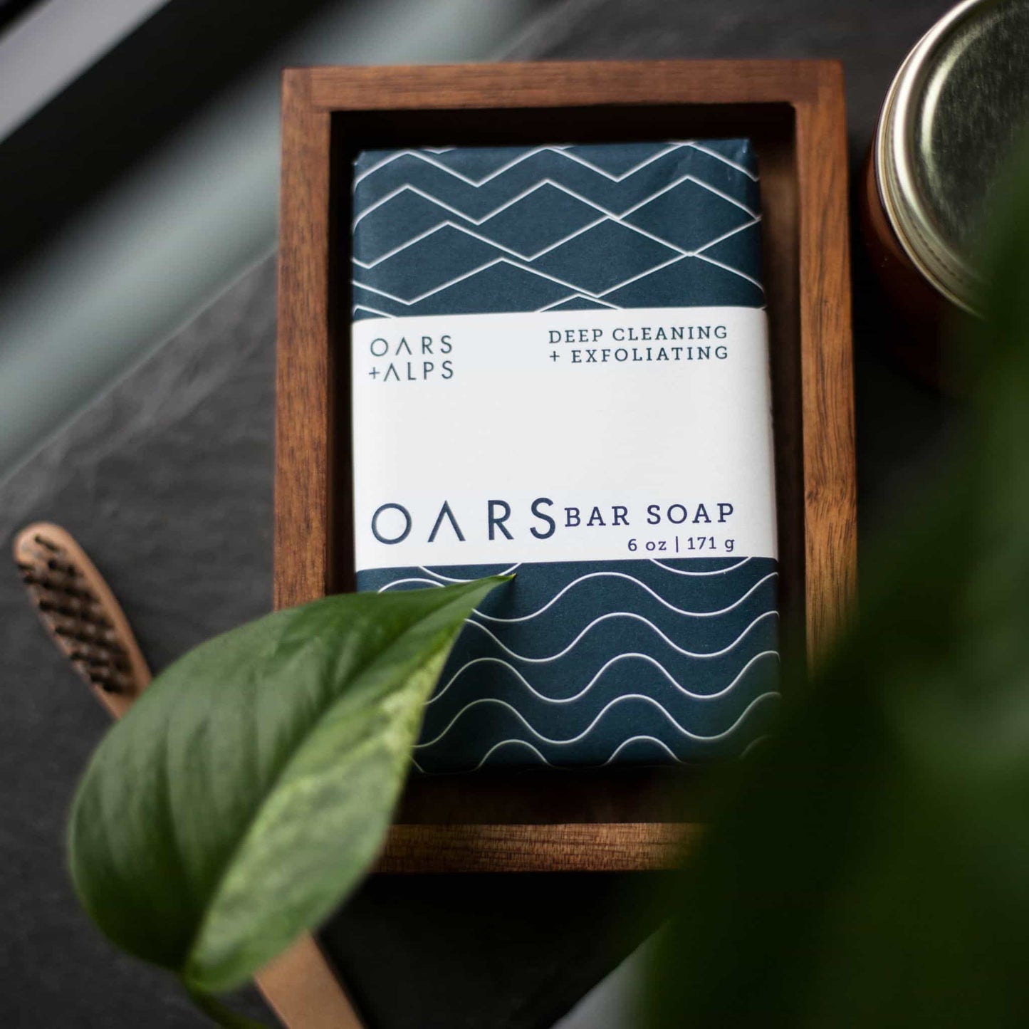 Blue Charcoal Oars Bar Soap