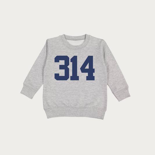 314 Toddler. Crewneck