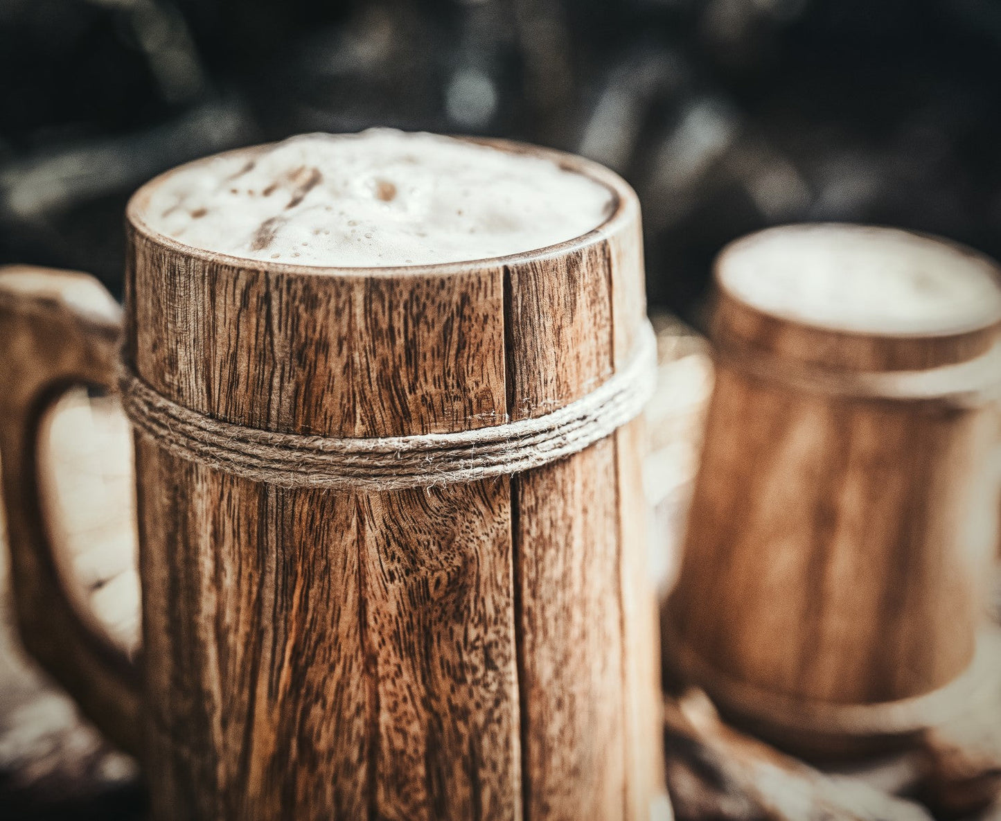 Wooden Tankard