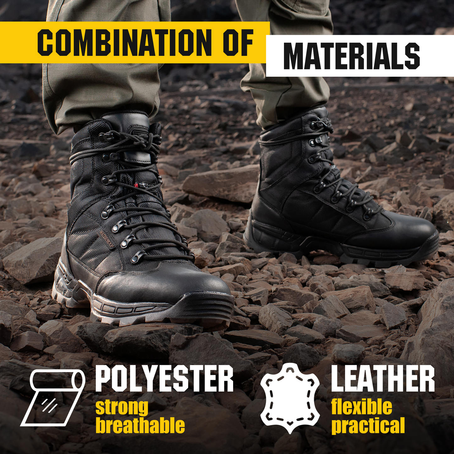 M-Tac Winter Tactical Boots Thinsulate