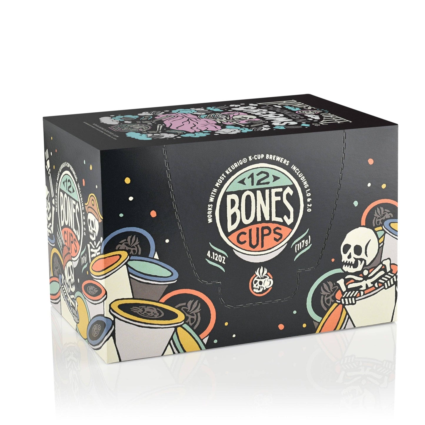 Cookies N' Dreams Bones Cups - 12 Count