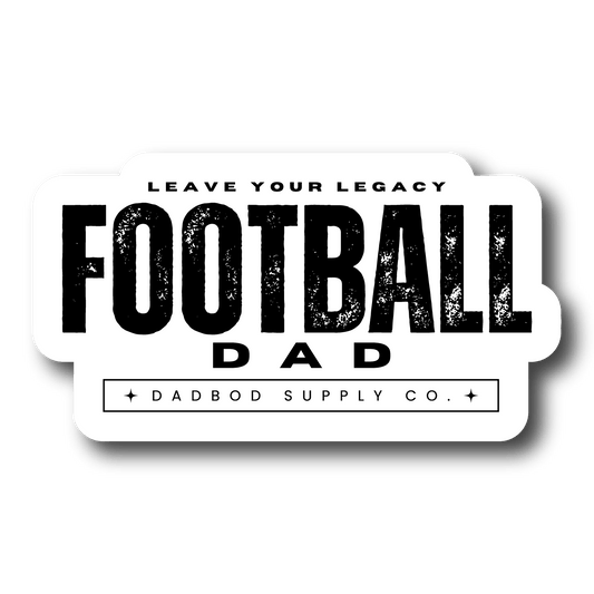 Football Dad Sticker