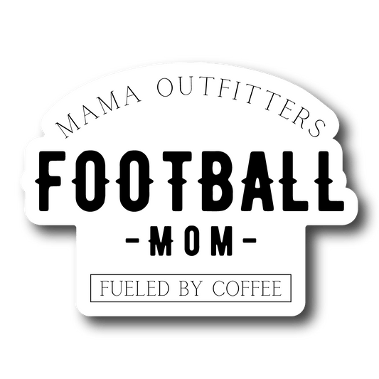 Football MOM Sticker