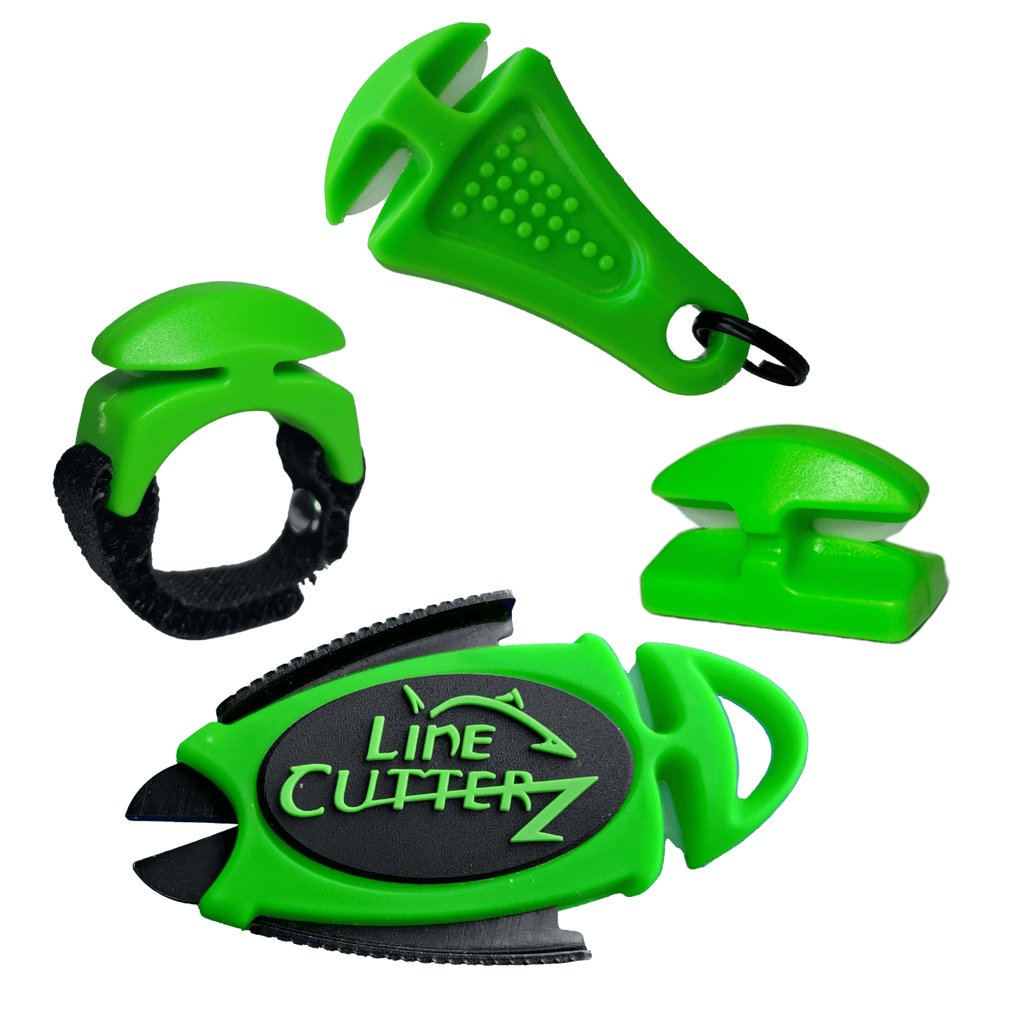 "QUADRUPLE PLAY" Fishing Line Cutter Multi-Pack