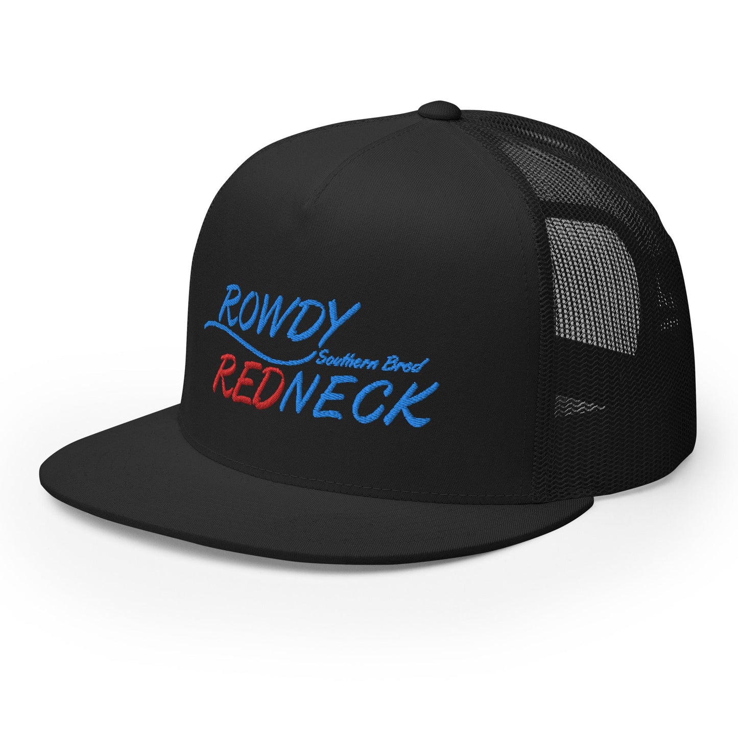 Rowdy Redneck (Black and Teal)