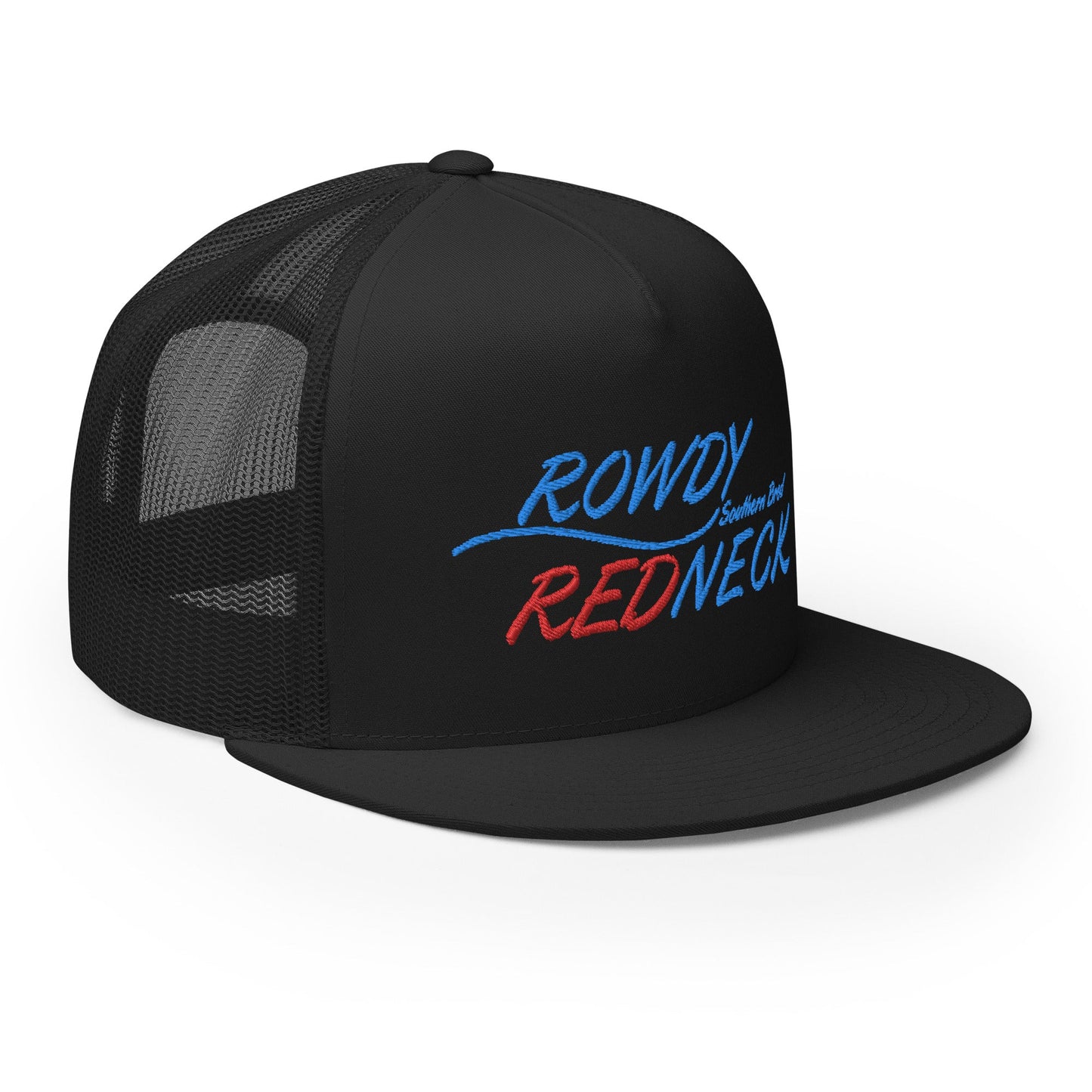 Rowdy Redneck (Black and Teal)