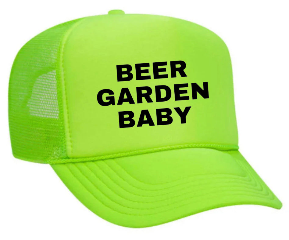 Beer Garden Baby Trucker Hat