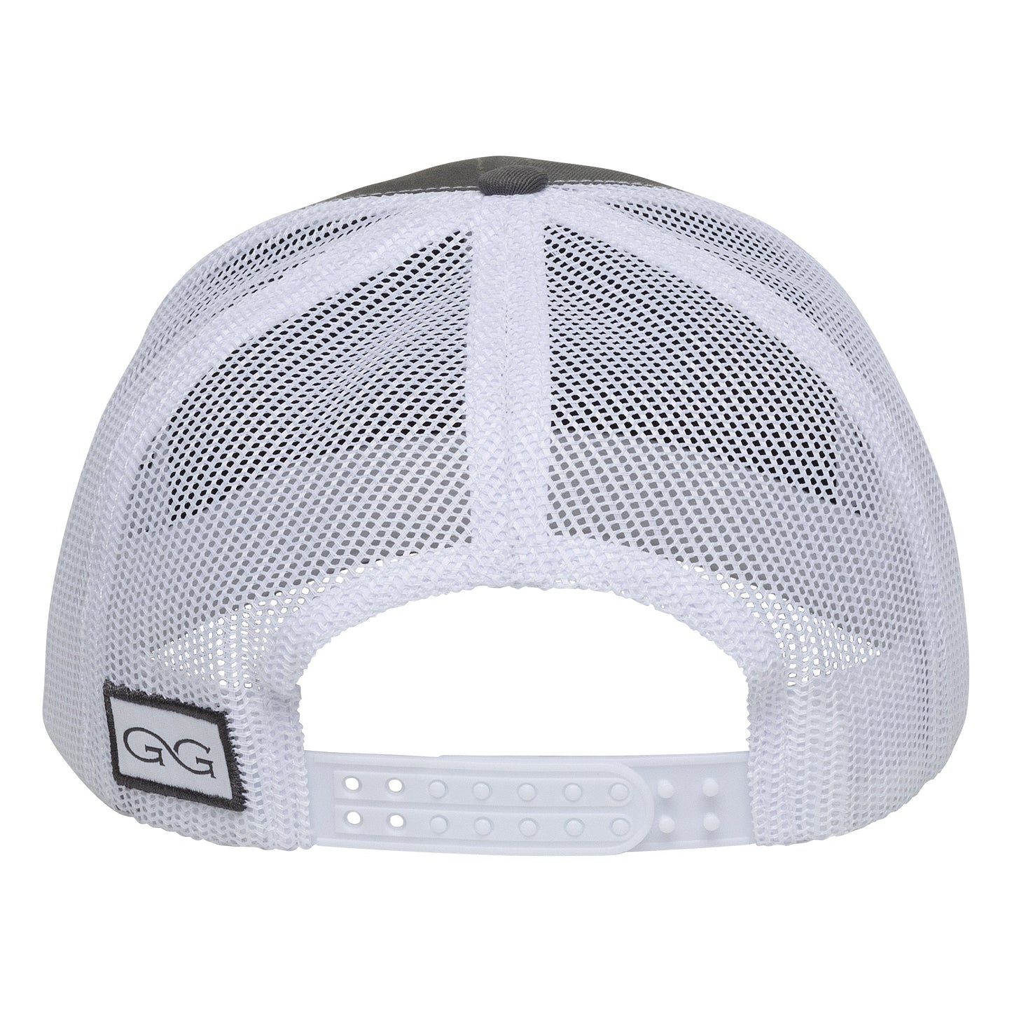 GunMetal Cap | White MeshBack