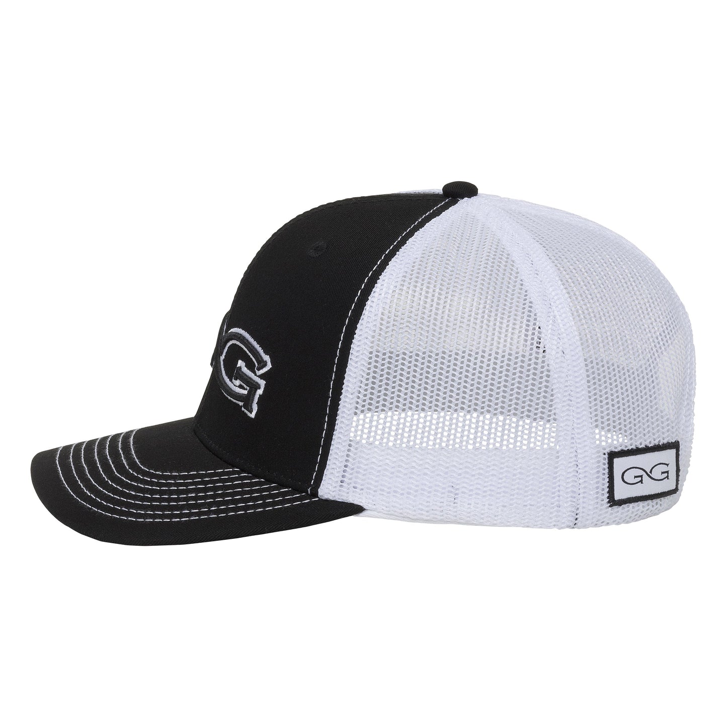 Caviar Cap | White MeshBack