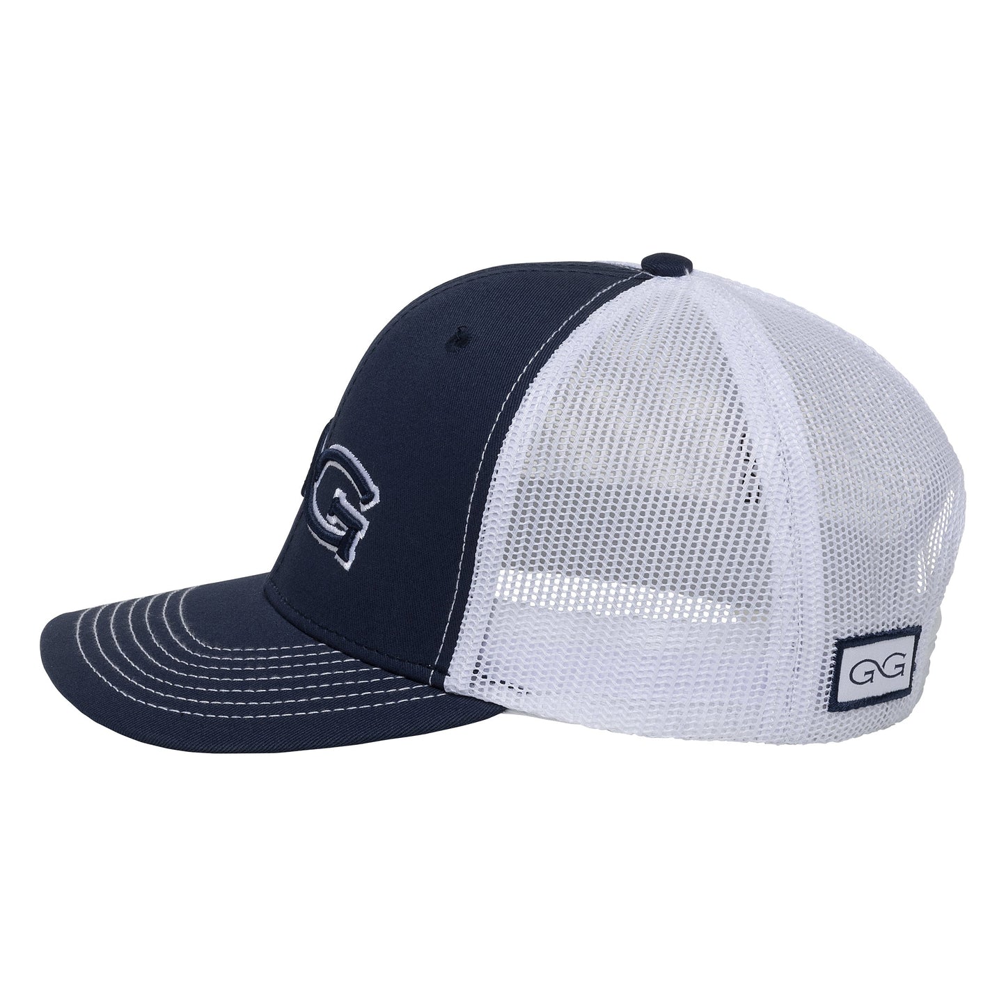 Deep Water Cap | White MeshBack