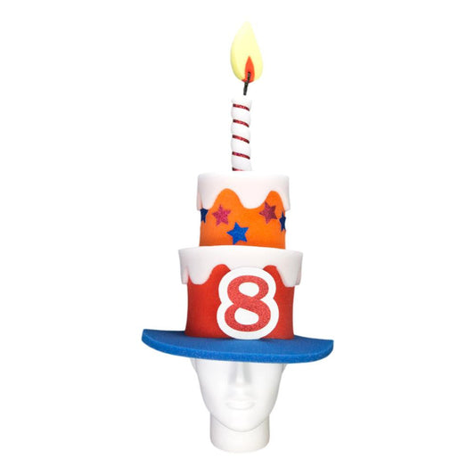 Kid's Birthday Cake Hat (Boy)