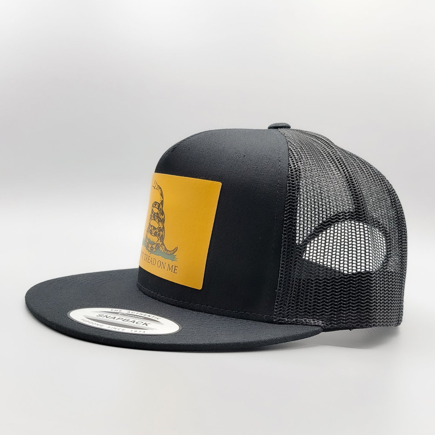 Gadsden Flag Don't Tread on Me Patriotic Trucker Hat