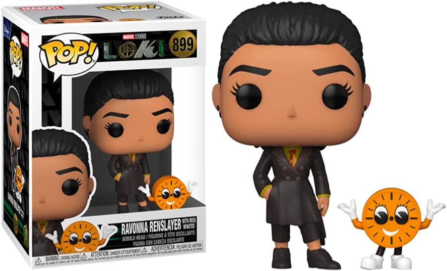 Funko Pop! & Buddy Marvel Loki - Ravonna with Miss Minute Vinyl Figure