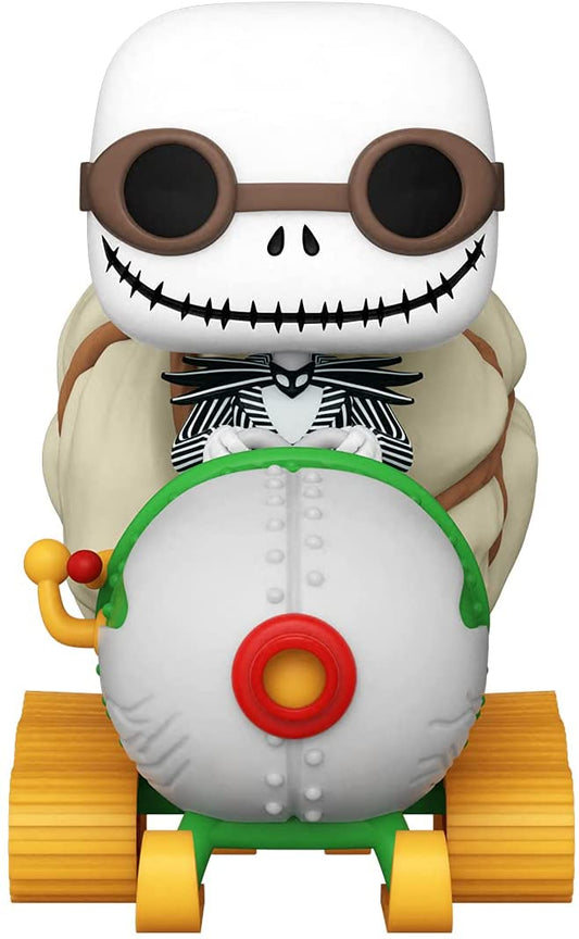 Funko Pop! Ride Super Deluxe: Nightmare Before Christmas - Jack and Snowmobile Vinyl Figure