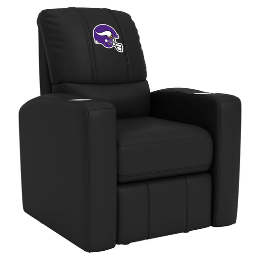 Stealth Recliner with  Minnesota Vikings Helmet Logo