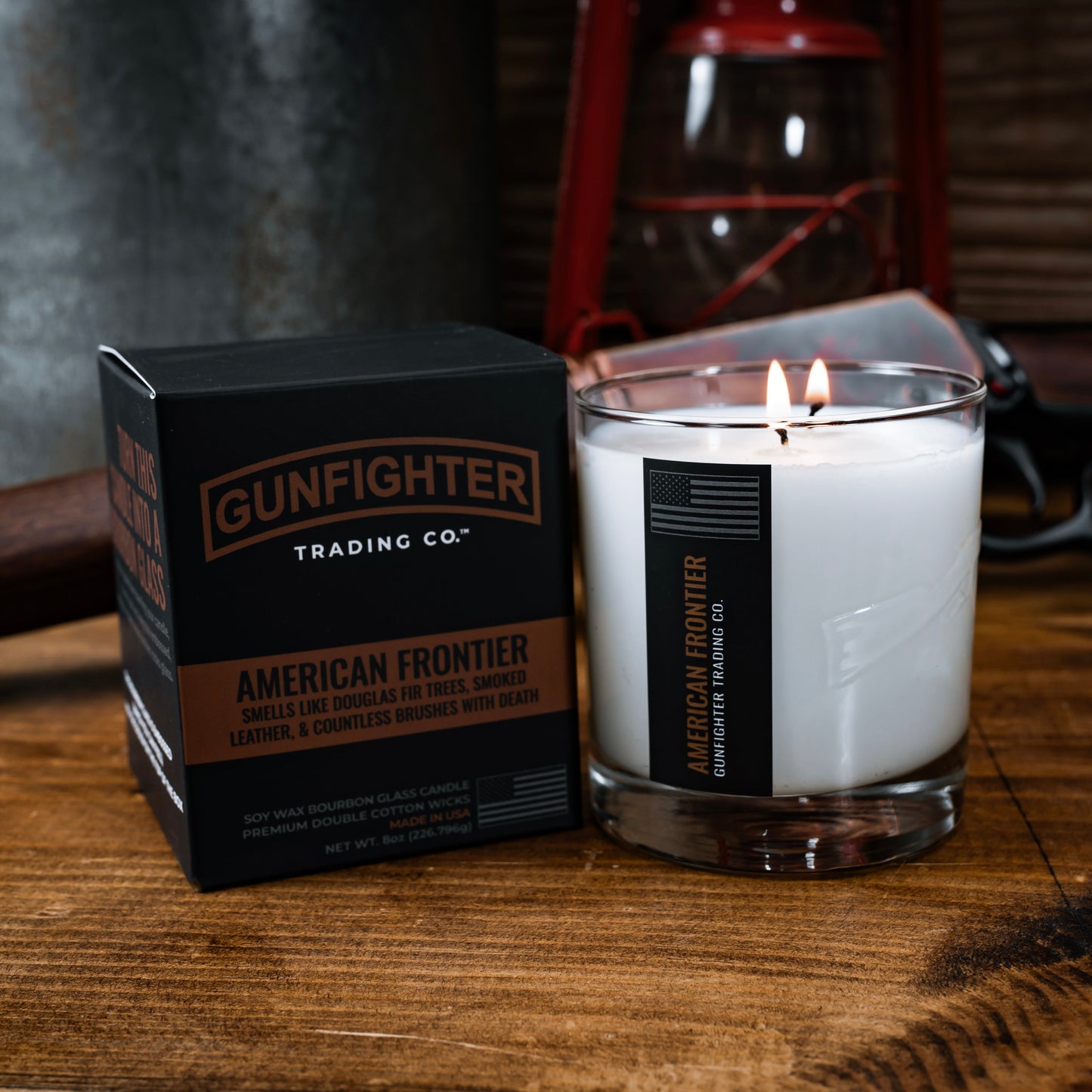 AMERICAN FRONTIER CANDLE (EMBOSSED LEVER ACTION)