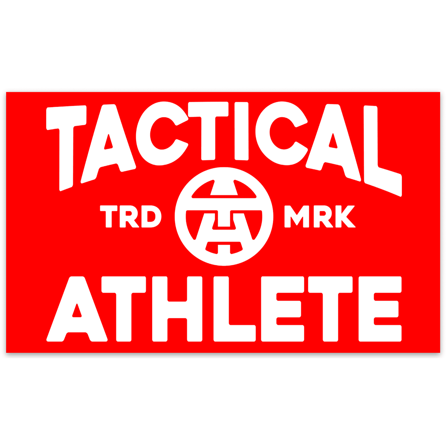 TACTICAL ATHLETE RED DECAL