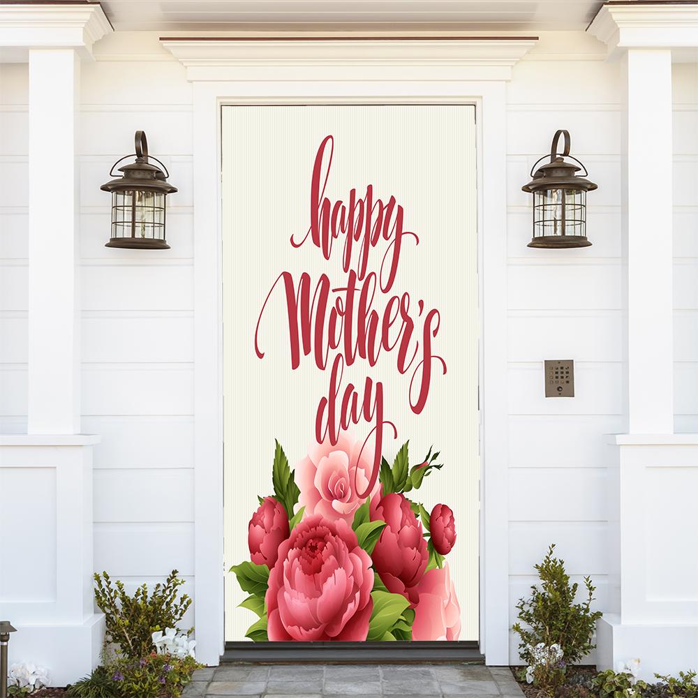 Mother's Day Roses Door Cover