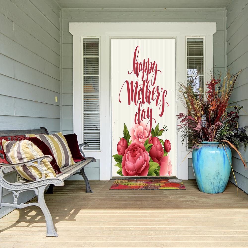 Mother's Day Roses Door Cover