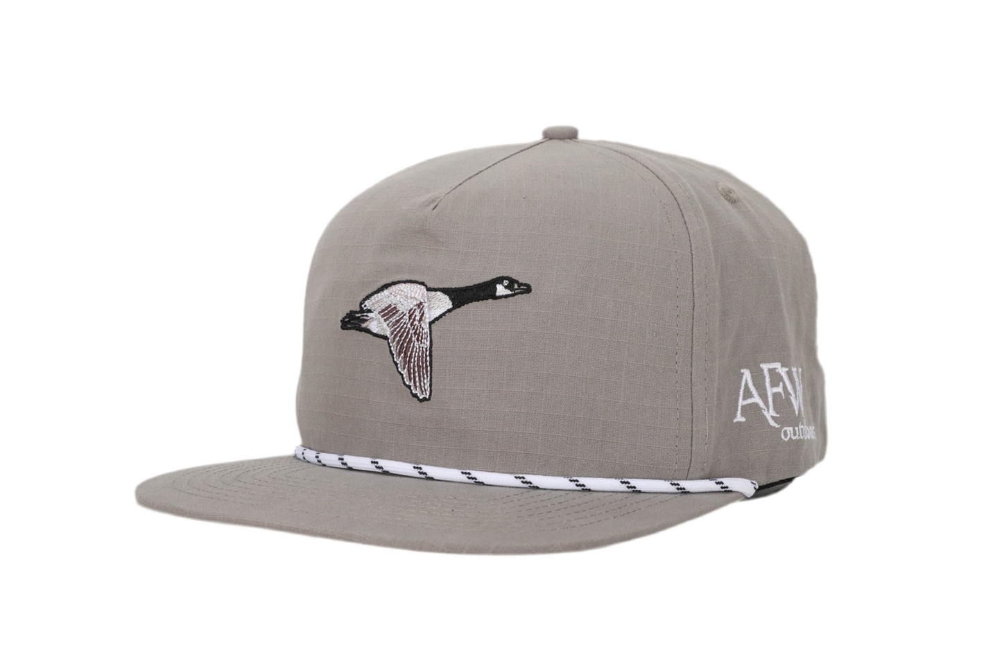 Goose Light Grey RipStop Rope Hat