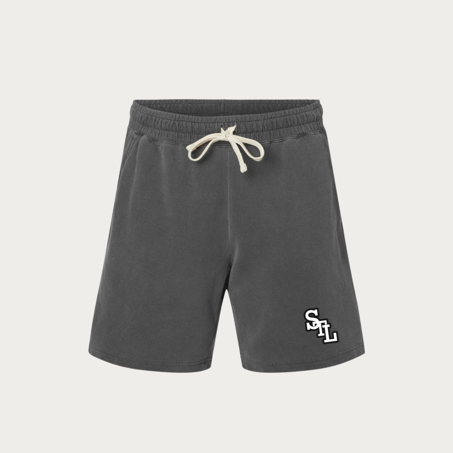 Slab Garment-Dyed Lightweight Pepper Shorts