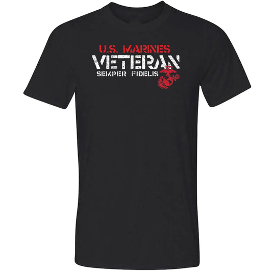 Combat Charged U.S. Marines Veteran Performance Tee