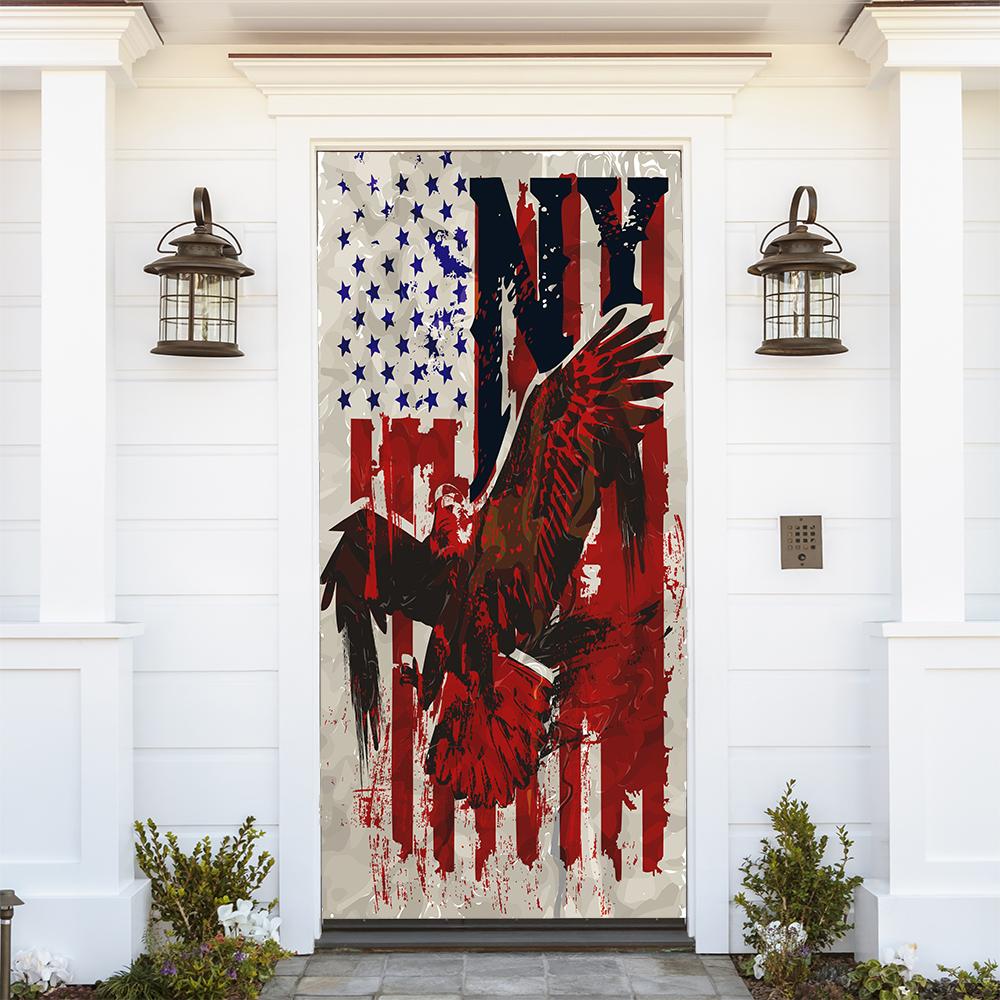 American Eagle NY Door Cover