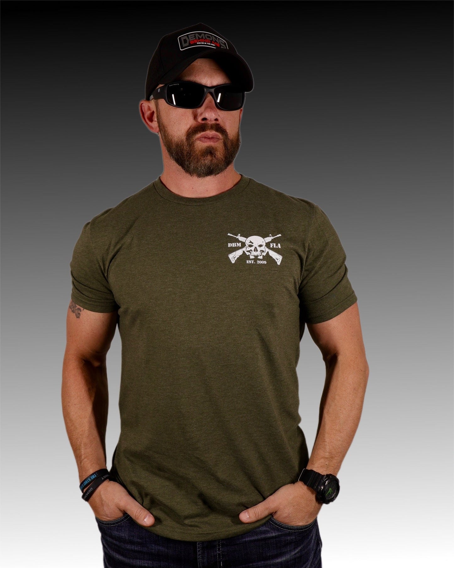 Men's OD Green Tactical Tee