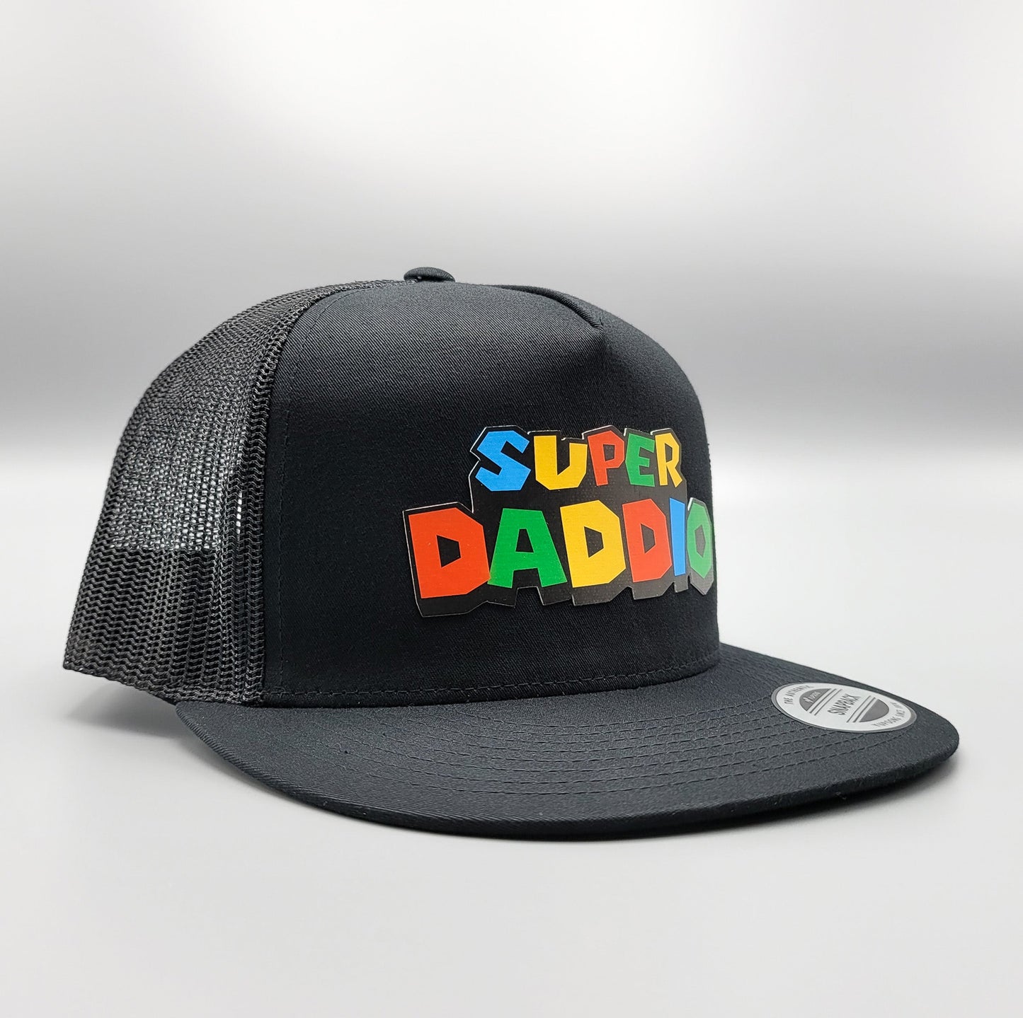 Super Daddio Black Father's Day Trucker Hat