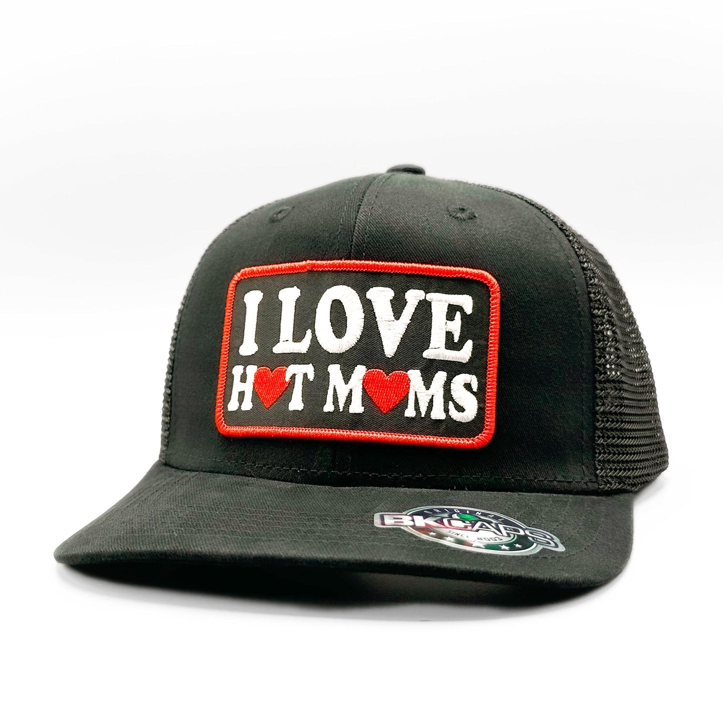 I Love Hot Moms MILFs Trucker Hat