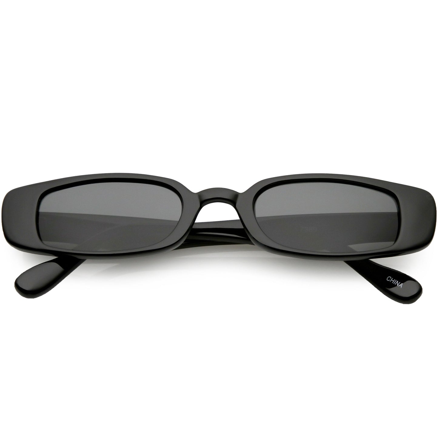 Retro 1990's Thin Rectangle Fashion Sunglasses C547