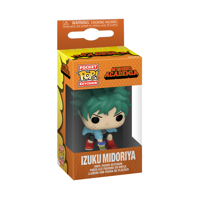 Funko Pop! Keychain Animation: My Hero Academia - Izuku Midoriya Deku with Gloves